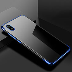 Coque Ultra Fine TPU Souple Housse Etui Transparente H01 pour Xiaomi Redmi 7A Bleu