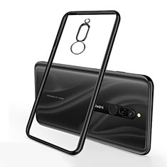 Coque Ultra Fine TPU Souple Housse Etui Transparente H01 pour Xiaomi Redmi 8 Noir