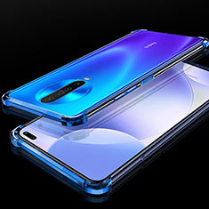Coque Ultra Fine TPU Souple Housse Etui Transparente H01 pour Xiaomi Redmi K30i 5G Bleu