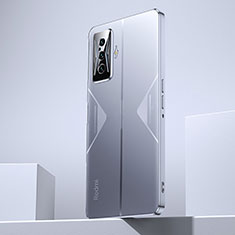 Coque Ultra Fine TPU Souple Housse Etui Transparente H01 pour Xiaomi Redmi K50 Gaming AMG F1 5G Argent