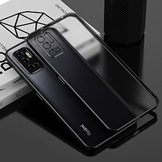 Coque Ultra Fine TPU Souple Housse Etui Transparente H01 pour Xiaomi Redmi Note 10 5G Noir
