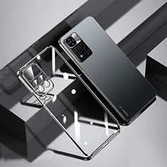 Coque Ultra Fine TPU Souple Housse Etui Transparente H01 pour Xiaomi Redmi Note 11 Pro+ Plus 5G Noir