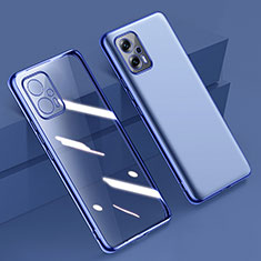 Coque Ultra Fine TPU Souple Housse Etui Transparente H01 pour Xiaomi Redmi Note 11T Pro 5G Bleu