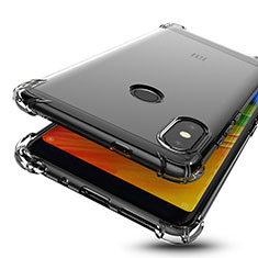 Coque Ultra Fine TPU Souple Housse Etui Transparente H01 pour Xiaomi Redmi Note 5 AI Dual Camera Gris