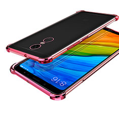 Coque Ultra Fine TPU Souple Housse Etui Transparente H01 pour Xiaomi Redmi Note 5 Indian Version Or Rose