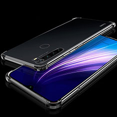 Coque Ultra Fine TPU Souple Housse Etui Transparente H01 pour Xiaomi Redmi Note 8 (2021) Noir