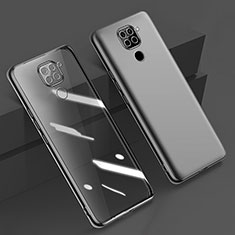 Coque Ultra Fine TPU Souple Housse Etui Transparente H01 pour Xiaomi Redmi Note 9 Noir