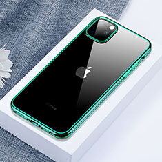 Coque Ultra Fine TPU Souple Housse Etui Transparente H02 pour Apple iPhone 11 Pro Vert