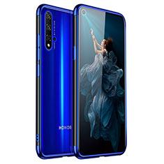 Coque Ultra Fine TPU Souple Housse Etui Transparente H02 pour Huawei Honor 20S Bleu
