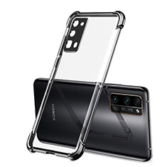 Coque Ultra Fine TPU Souple Housse Etui Transparente H02 pour Huawei Honor 30 Pro+ Plus Noir