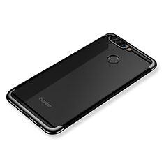 Coque Ultra Fine TPU Souple Housse Etui Transparente H02 pour Huawei Honor 8 Pro Noir