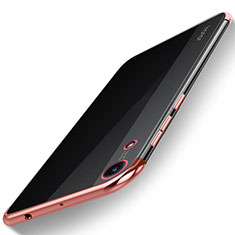 Coque Ultra Fine TPU Souple Housse Etui Transparente H02 pour Huawei Honor 8A Or Rose