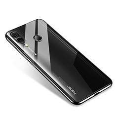 Coque Ultra Fine TPU Souple Housse Etui Transparente H02 pour Huawei Honor Note 10 Noir