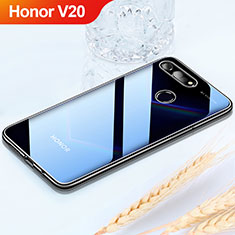 Coque Ultra Fine TPU Souple Housse Etui Transparente H02 pour Huawei Honor V20 Noir