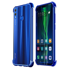 Coque Ultra Fine TPU Souple Housse Etui Transparente H02 pour Huawei Honor View 10 Lite Bleu