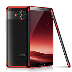 Coque Ultra Fine TPU Souple Housse Etui Transparente H02 pour Huawei Mate 10 Rouge
