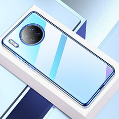 Coque Ultra Fine TPU Souple Housse Etui Transparente H02 pour Huawei Mate 30 Pro Bleu