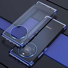 Coque Ultra Fine TPU Souple Housse Etui Transparente H02 pour Huawei Mate 40E 4G Bleu