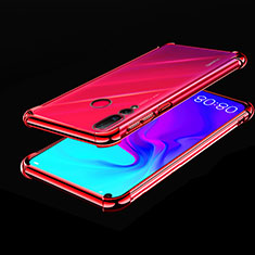 Coque Ultra Fine TPU Souple Housse Etui Transparente H02 pour Huawei Nova 4 Rouge