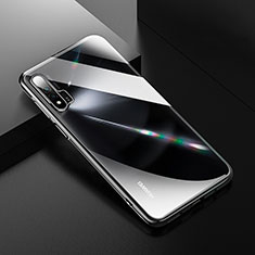 Coque Ultra Fine TPU Souple Housse Etui Transparente H02 pour Huawei Nova 6 Noir