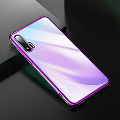 Coque Ultra Fine TPU Souple Housse Etui Transparente H02 pour Huawei Nova 6 Violet