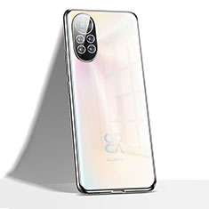 Coque Ultra Fine TPU Souple Housse Etui Transparente H02 pour Huawei Nova 8 5G Argent
