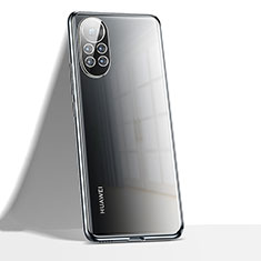 Coque Ultra Fine TPU Souple Housse Etui Transparente H02 pour Huawei Nova 8 Pro 5G Noir