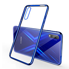 Coque Ultra Fine TPU Souple Housse Etui Transparente H02 pour Huawei P Smart Z (2019) Bleu