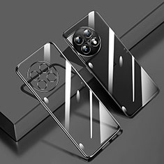 Coque Ultra Fine TPU Souple Housse Etui Transparente H02 pour OnePlus 11 5G Noir