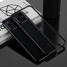 Coque Ultra Fine TPU Souple Housse Etui Transparente H02 pour Oppo Find X3 Pro 5G Noir