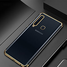 Coque Ultra Fine TPU Souple Housse Etui Transparente H02 pour Samsung Galaxy A9s Or