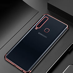 Coque Ultra Fine TPU Souple Housse Etui Transparente H02 pour Samsung Galaxy A9s Or Rose