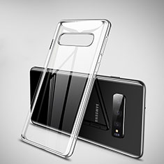 Coque Ultra Fine TPU Souple Housse Etui Transparente H02 pour Samsung Galaxy S10 5G Argent