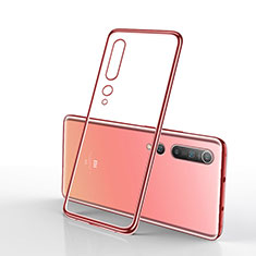 Coque Ultra Fine TPU Souple Housse Etui Transparente H02 pour Xiaomi Mi 10 Rose