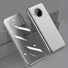 Coque Ultra Fine TPU Souple Housse Etui Transparente H02 pour Xiaomi Mi 10T Lite 5G Argent