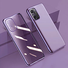 Coque Ultra Fine TPU Souple Housse Etui Transparente H02 pour Xiaomi Mi 11i 5G Violet