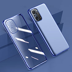 Coque Ultra Fine TPU Souple Housse Etui Transparente H02 pour Xiaomi Mi 11X 5G Bleu