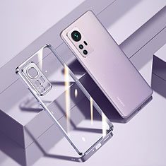 Coque Ultra Fine TPU Souple Housse Etui Transparente H02 pour Xiaomi Mi 12 5G Violet