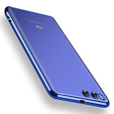 Coque Ultra Fine TPU Souple Housse Etui Transparente H02 pour Xiaomi Mi 6 Bleu