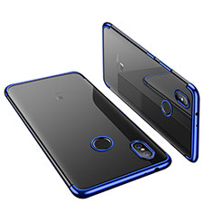 Coque Ultra Fine TPU Souple Housse Etui Transparente H02 pour Xiaomi Mi 6X Bleu