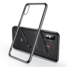 Coque Ultra Fine TPU Souple Housse Etui Transparente H02 pour Xiaomi Mi 8 Pro Global Version Noir