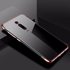 Coque Ultra Fine TPU Souple Housse Etui Transparente H02 pour Xiaomi Mi 9T Or Rose