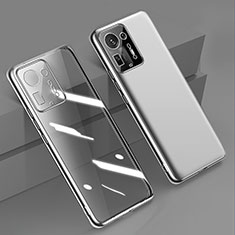Coque Ultra Fine TPU Souple Housse Etui Transparente H02 pour Xiaomi Mi Mix 4 5G Argent