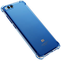 Coque Ultra Fine TPU Souple Housse Etui Transparente H02 pour Xiaomi Mi Note 3 Bleu