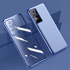 Coque Ultra Fine TPU Souple Housse Etui Transparente H02 pour Xiaomi Poco F4 5G Bleu