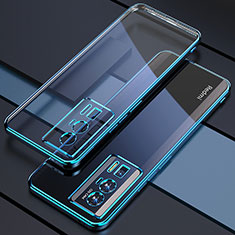 Coque Ultra Fine TPU Souple Housse Etui Transparente H02 pour Xiaomi Poco F5 Pro 5G Bleu