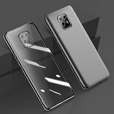 Coque Ultra Fine TPU Souple Housse Etui Transparente H02 pour Xiaomi Redmi 10X 5G Noir