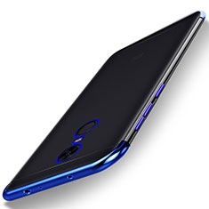 Coque Ultra Fine TPU Souple Housse Etui Transparente H02 pour Xiaomi Redmi 5 Plus Bleu