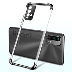 Coque Ultra Fine TPU Souple Housse Etui Transparente H02 pour Xiaomi Redmi 9T 4G Noir