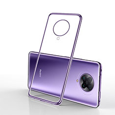 Coque Ultra Fine TPU Souple Housse Etui Transparente H02 pour Xiaomi Redmi K30 Pro 5G Violet